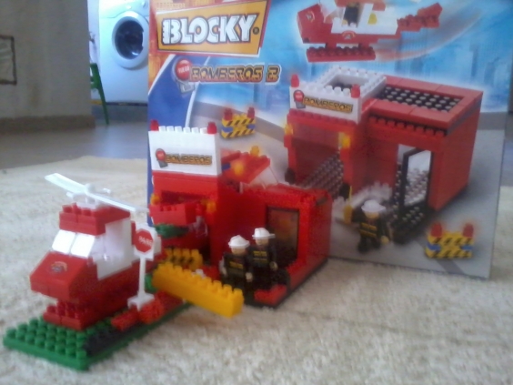el cuartel de bomberos blocky