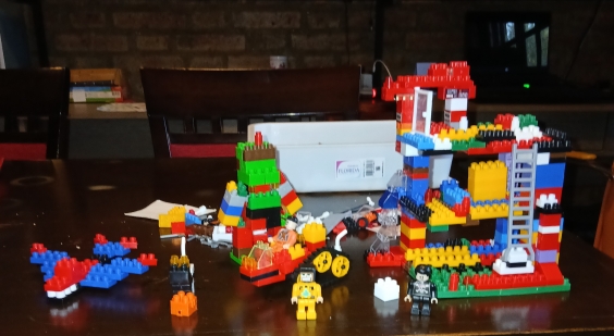 Casa de 3 pisos de minecraft